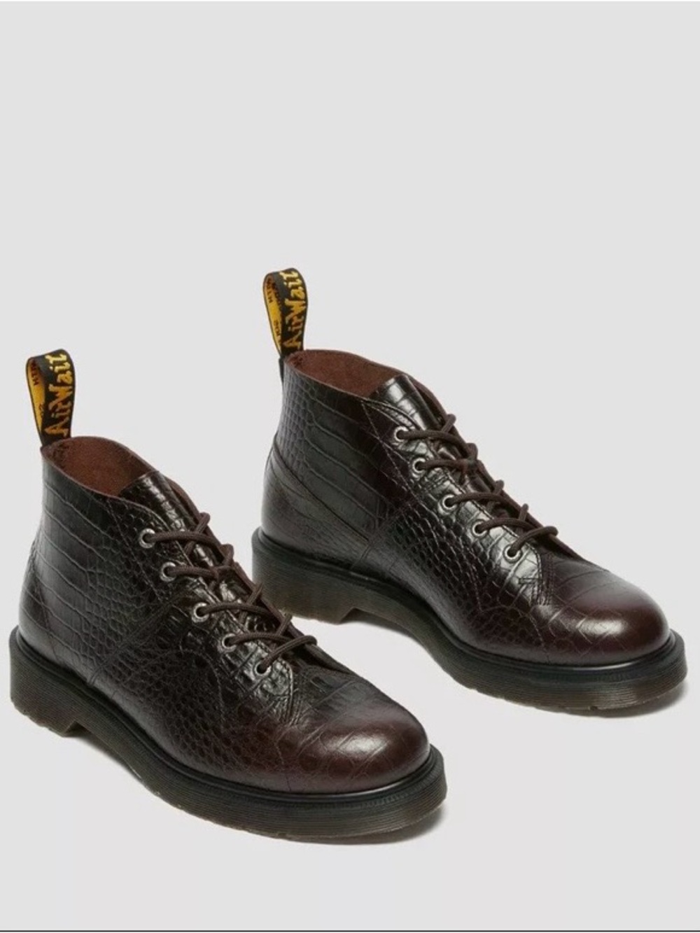 Croc Embossed Church Monkey Doc Martens